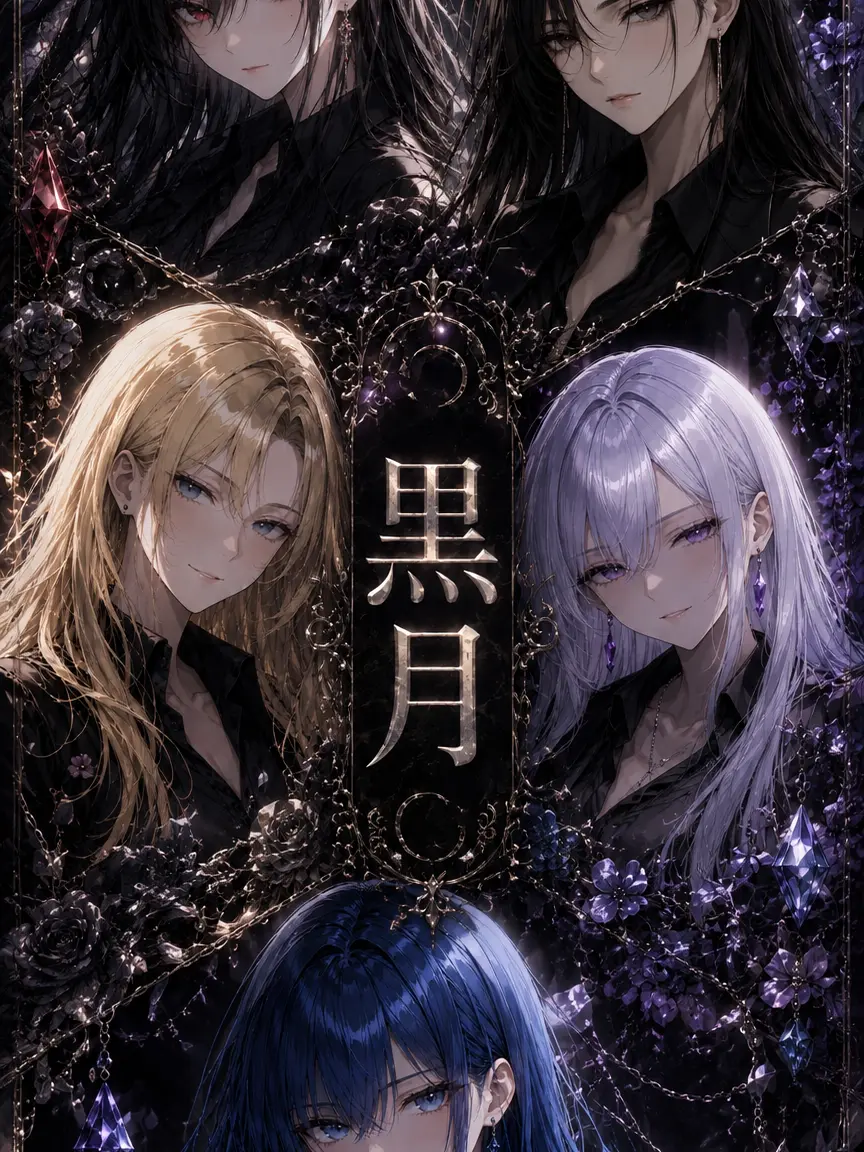 YUI1222의 マフィア組織「黒月」の若いボス