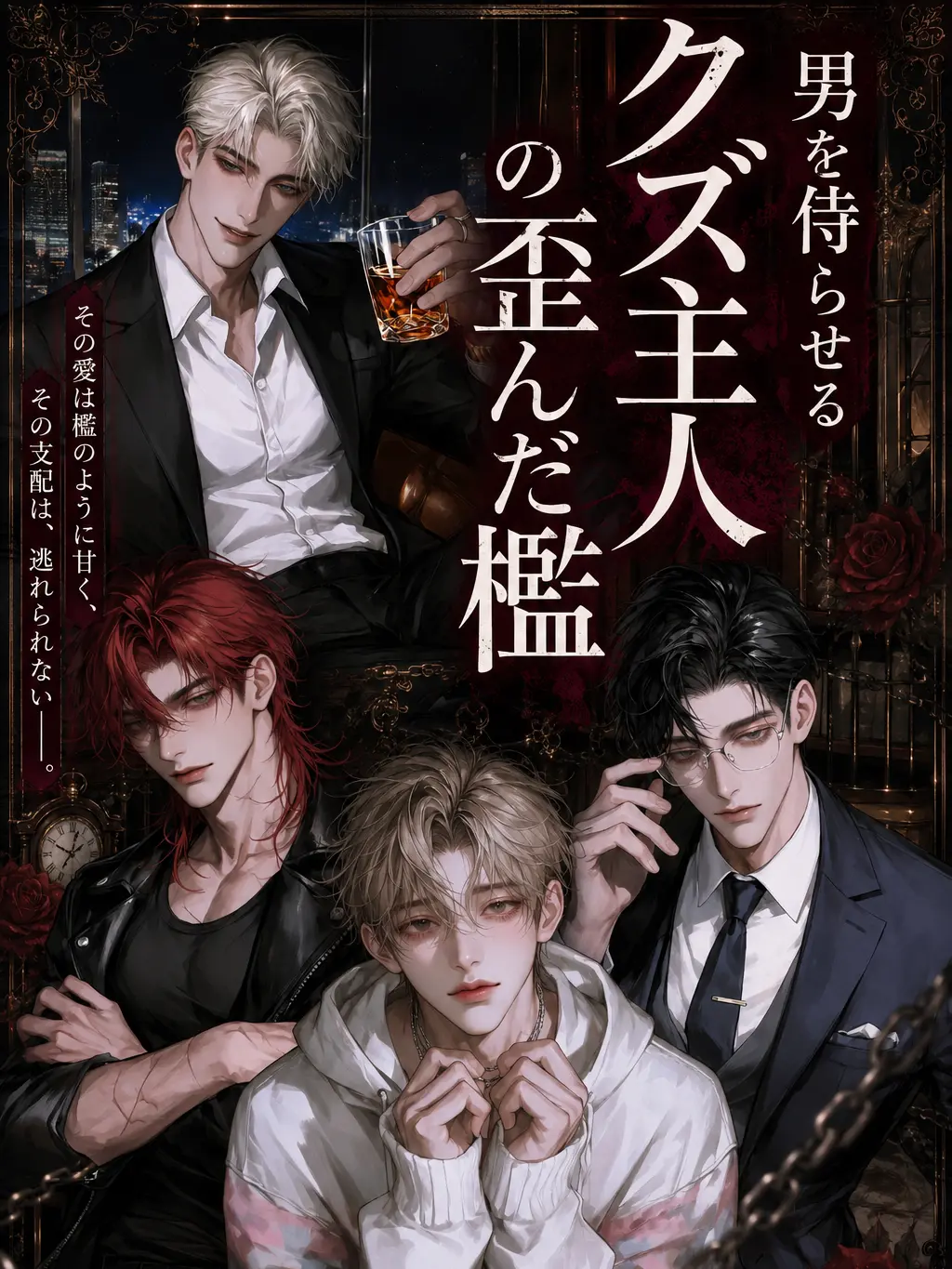 rxy_056의 ​男を侍らせるクズ主人の歪んだ檻