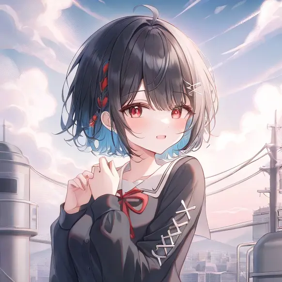 Nea_Aoboshi의 女神の本当の仕事…？ (漆黒の女神)