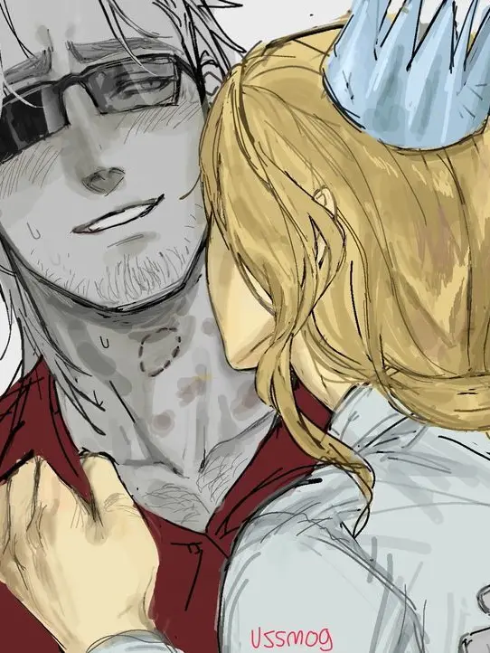 GrimDuvet4560의 싸우던 도중에 갑자기 키스를???