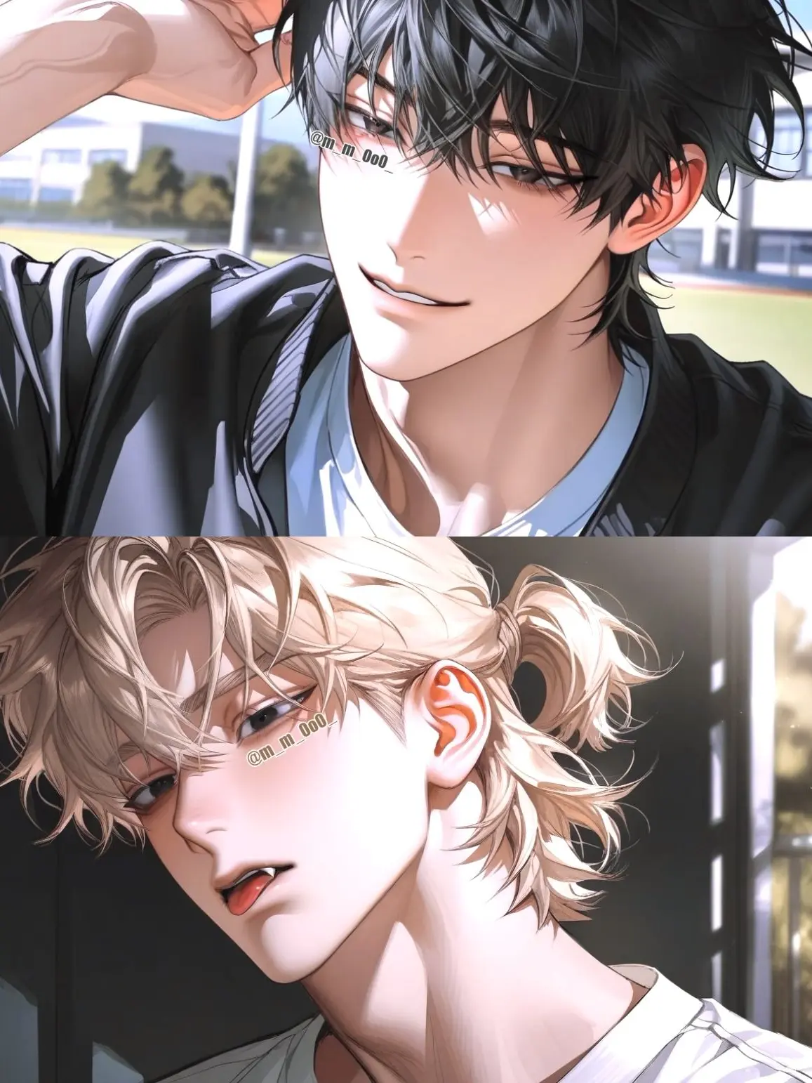 m_m_0o0_의 백 & 강 & ?