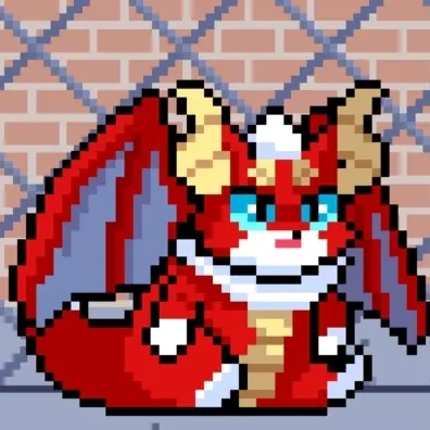 DoughyCarp2574의 로열 크림슨 드래곤 고양이