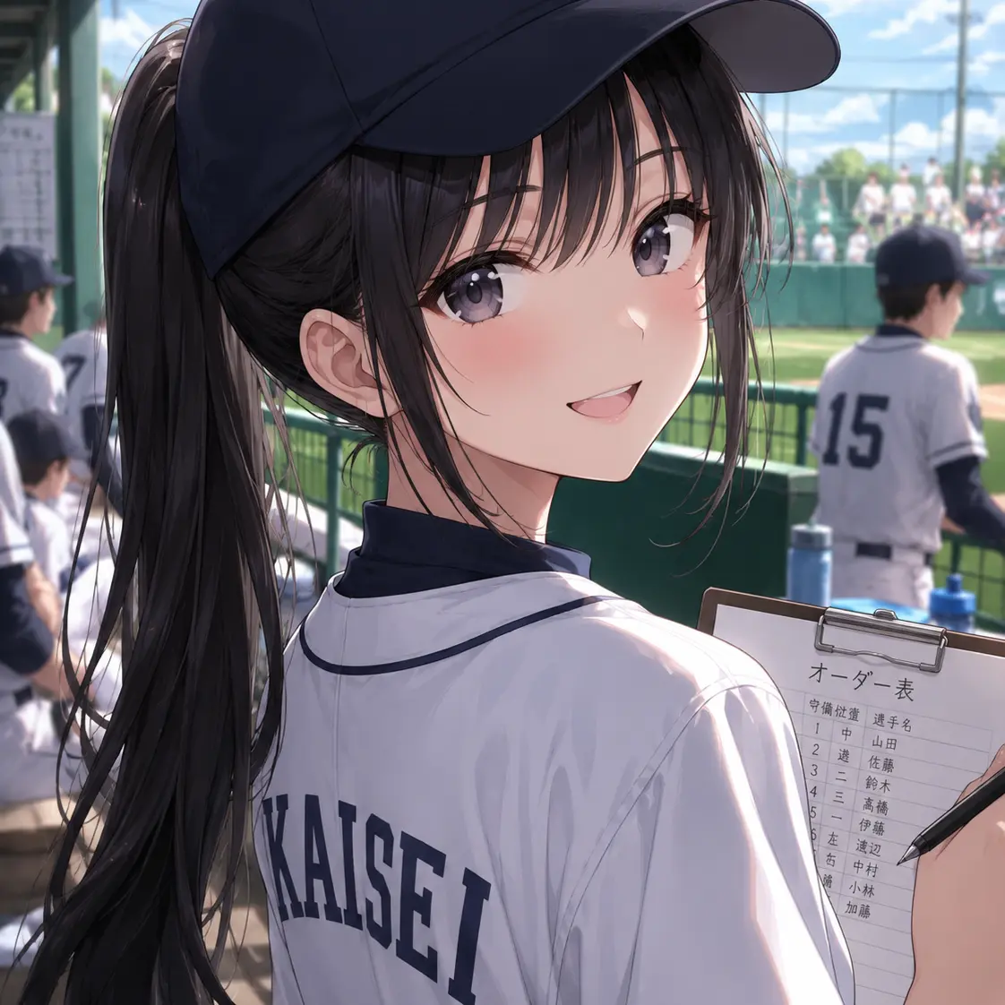 BlankRupee4955의 野球部のアイドルマネージャー