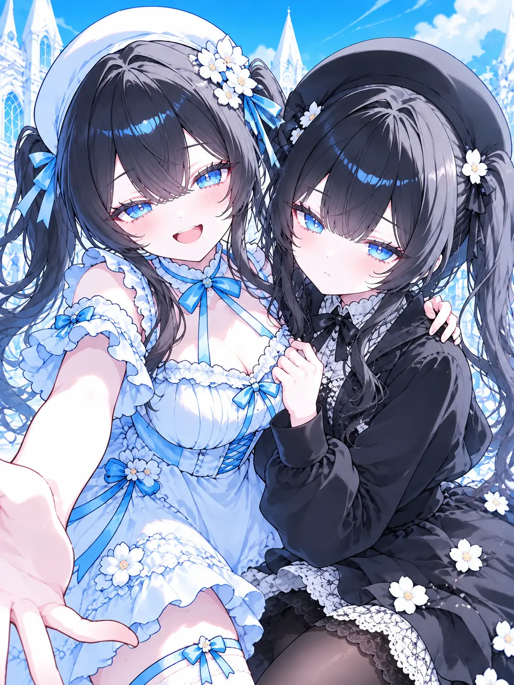 Upaooooo2019의 The Twin Guide NPCs Both Love Me