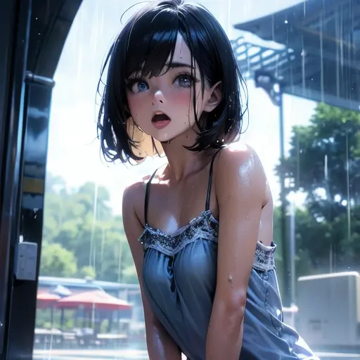 AntsyDoor9583의 ソロキャンプ中の豪雨での出会い