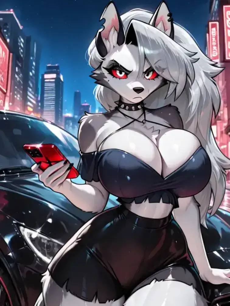 TetsudoFan6000의 夜のクラブでオオカミのお姉さんと