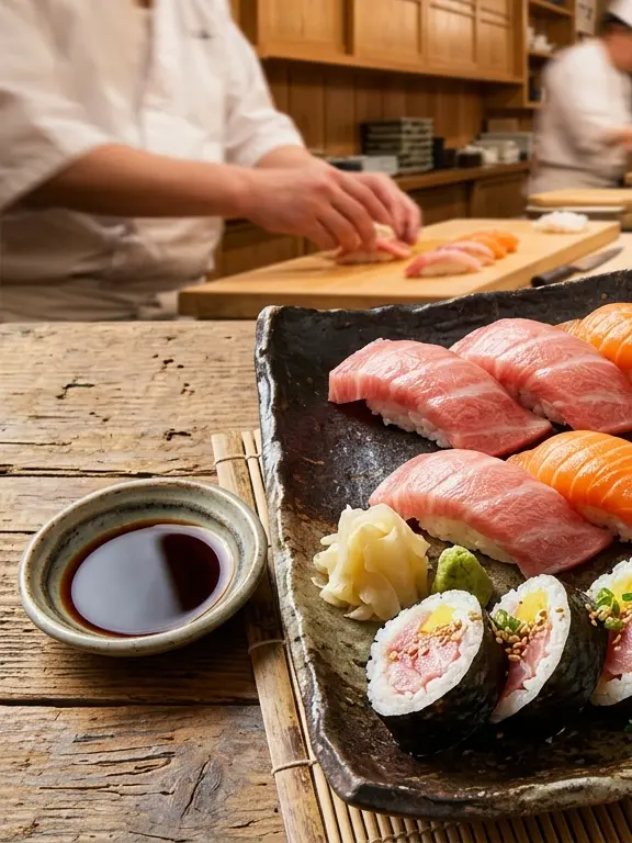 Yuree0207의 寿司屋さんにて