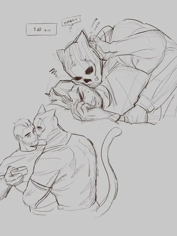 Maei666의 Soap and his cat hybrid (Free topic)