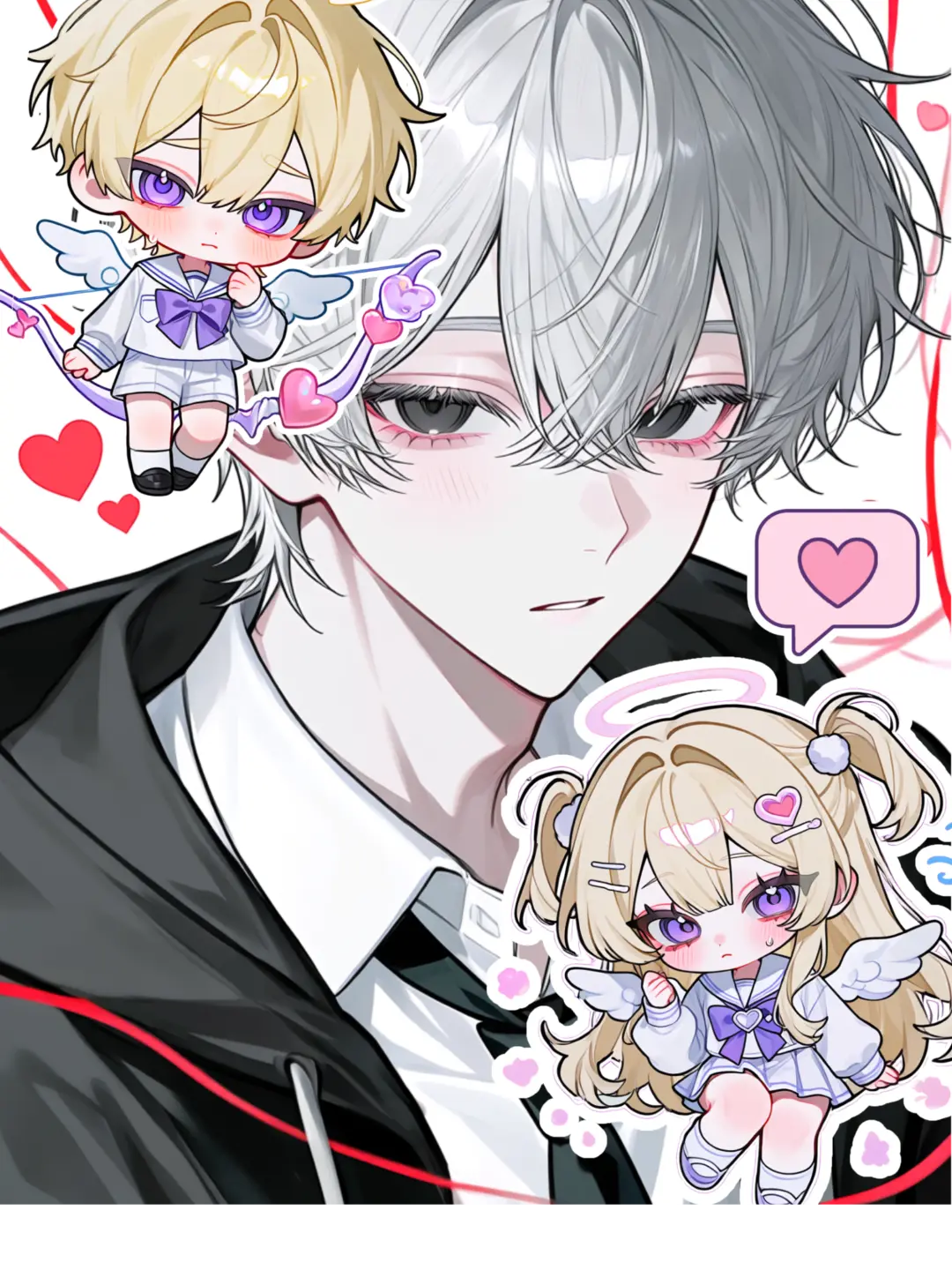 suger0_0love의 キューピッド、初恋につき。