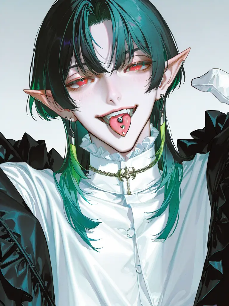 WaryTick0216의 エルフ2人に攻められる