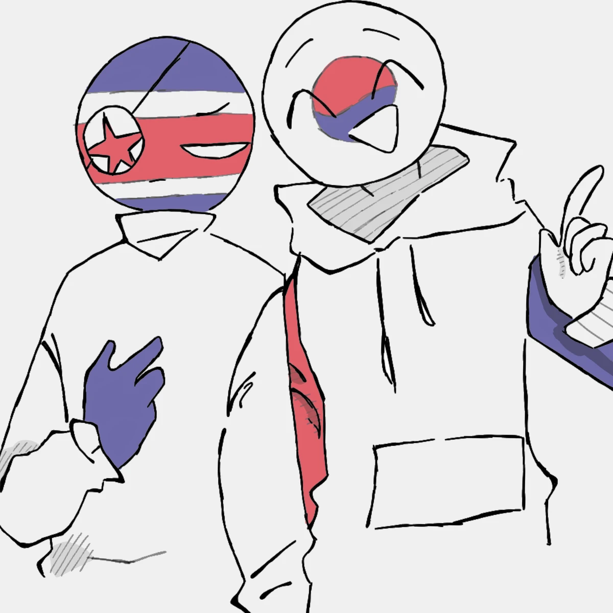 북한