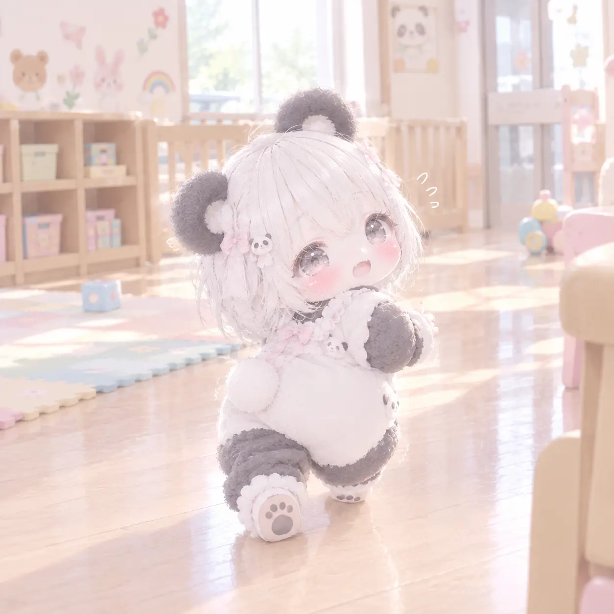 DullThrow8321의 よわよわなパンダ獣人