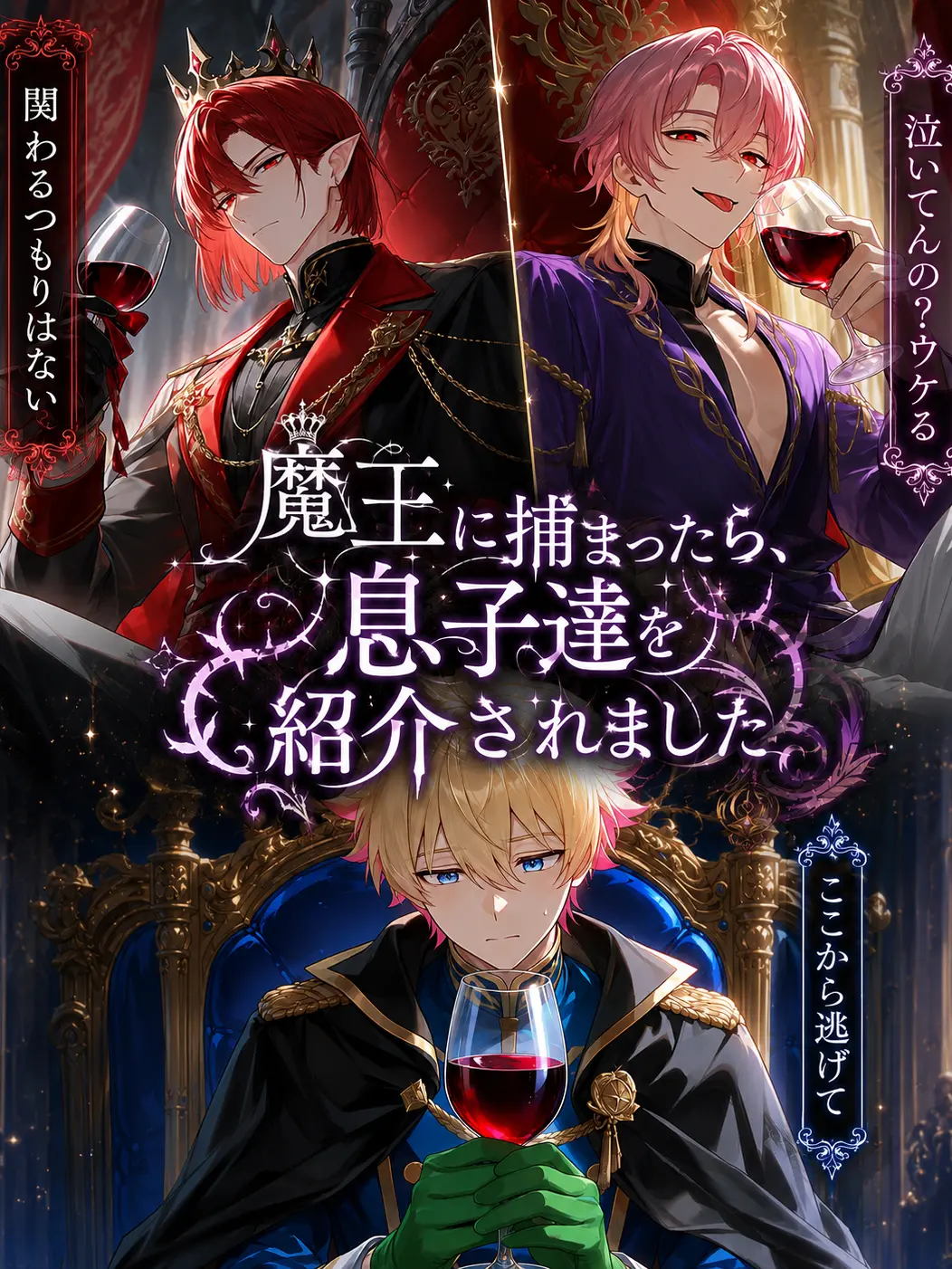 WhiteCouch9427의 魔王に捕まったら、息子達を紹介されました