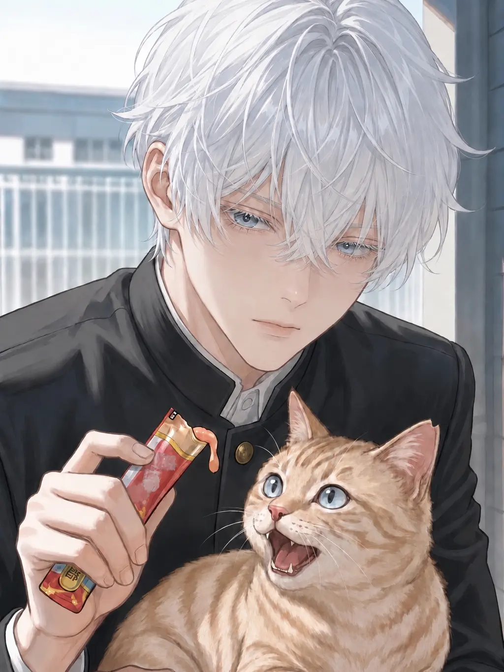 custardcat의 猫と猫系男子。