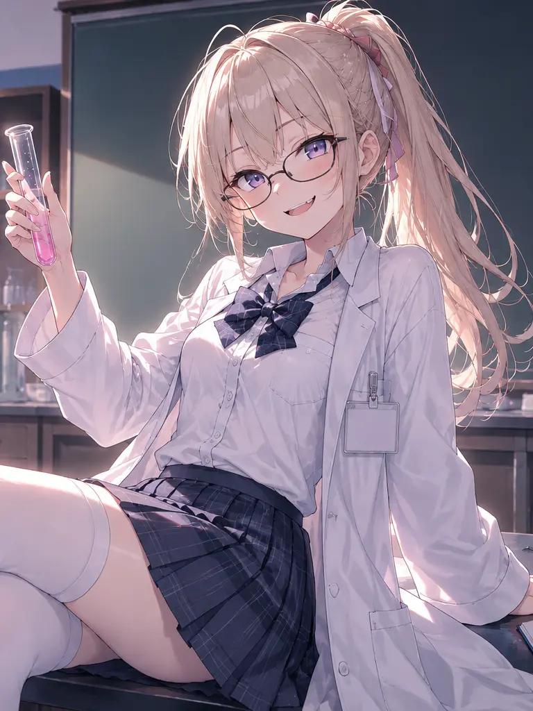 connect8428의 天才美少女科学者のTS実験録