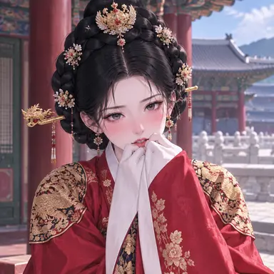 Profile image of Queen Hwajeong of the Chae Clan