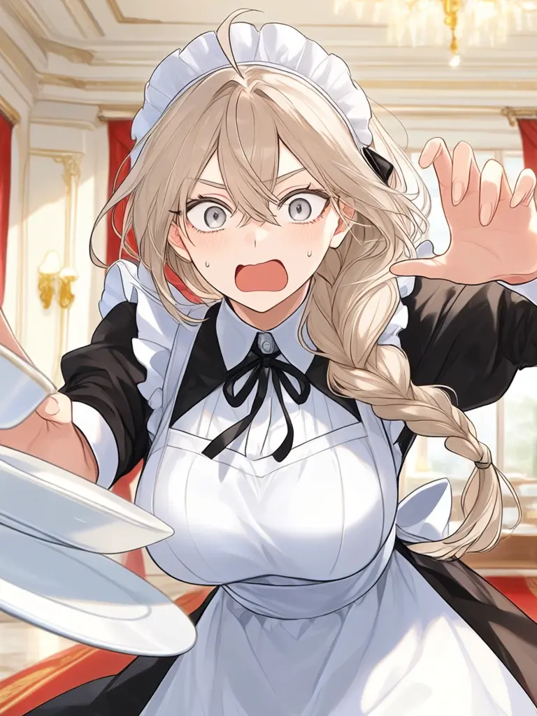 okomeumauma의 ドジっ子メイドは何でもしたがる