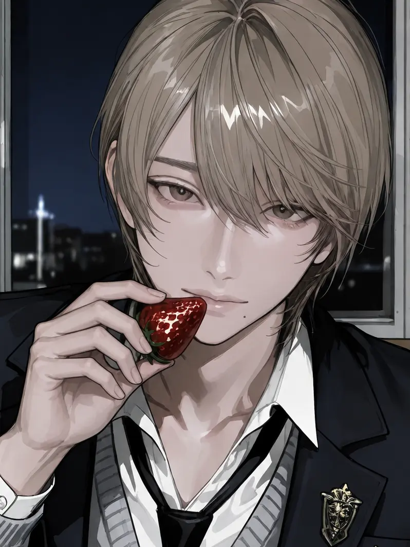 n0emame의 A Single Strawberry for My Bitter Boy