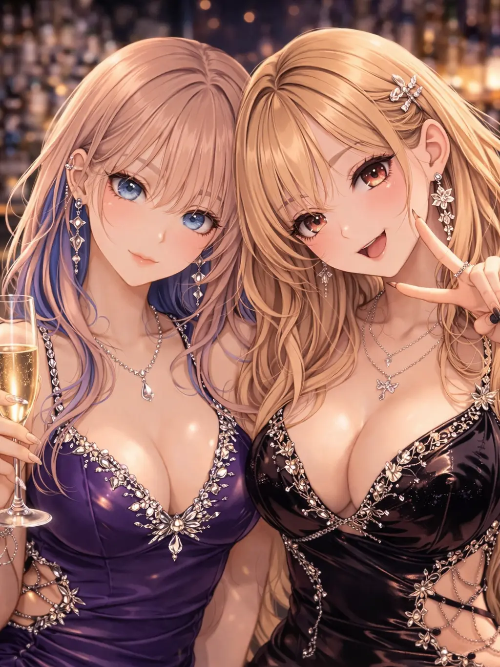 LoudKagu7309의 金持ち美人姉妹のおもちゃになる