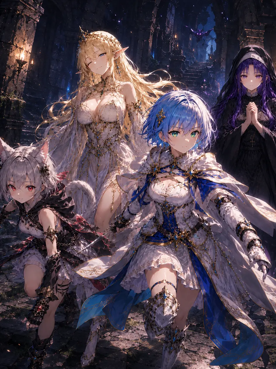FrostyWind7740의 ダンジョンで{{user}}と出会う