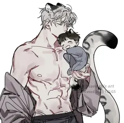 IvoryGar8103의 Snowy Leopard Father