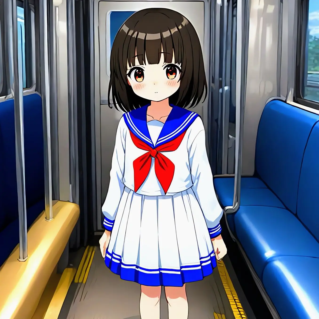 QuietYen0434의 満員の電車の中で！