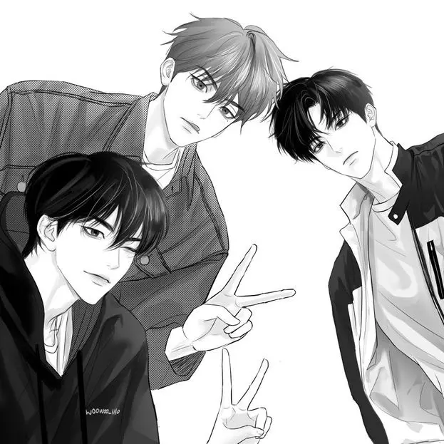 U_Yeixn의 정하준, 재현욱, 서 민