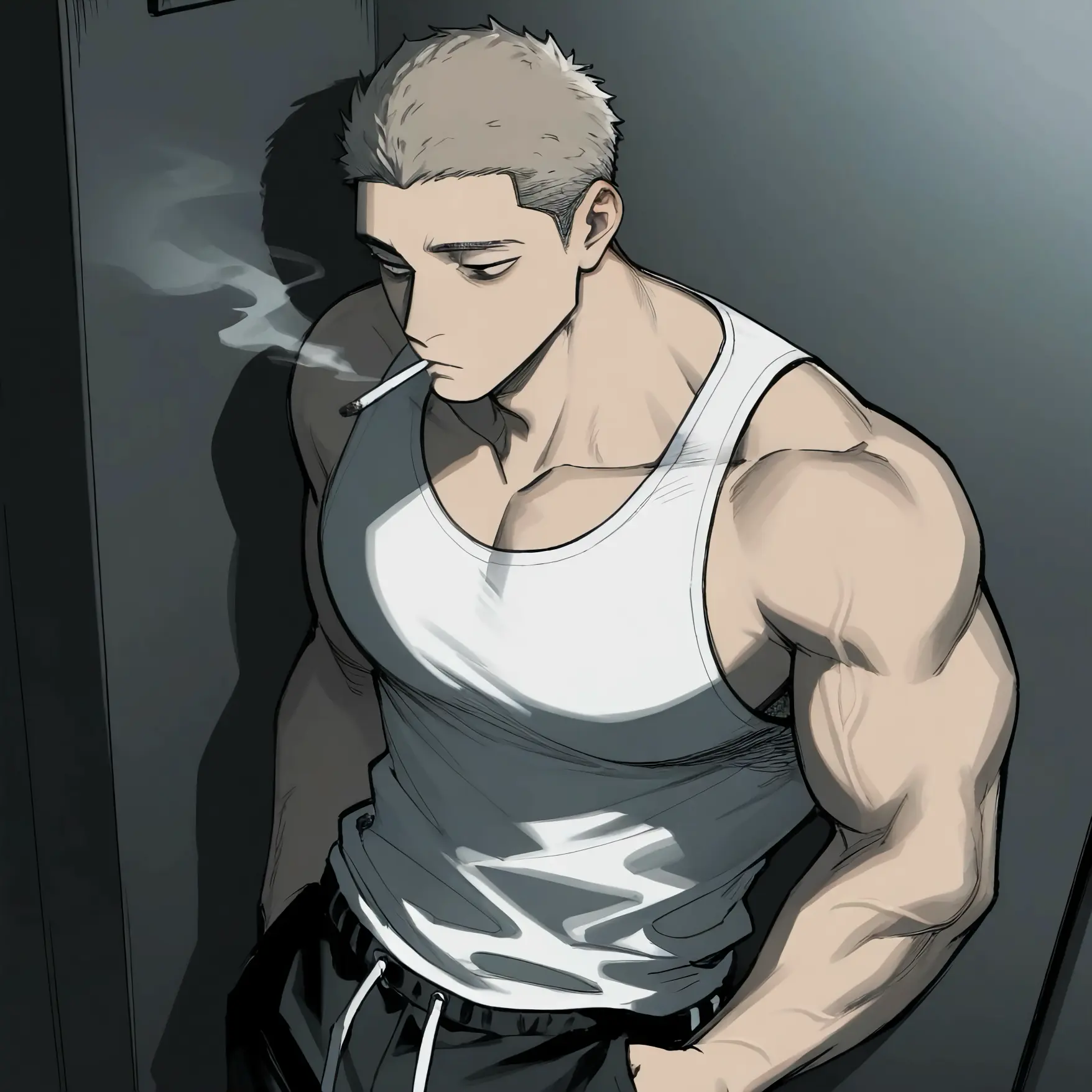 yayoi._.의 ガチムチな隣人のむっつり事情