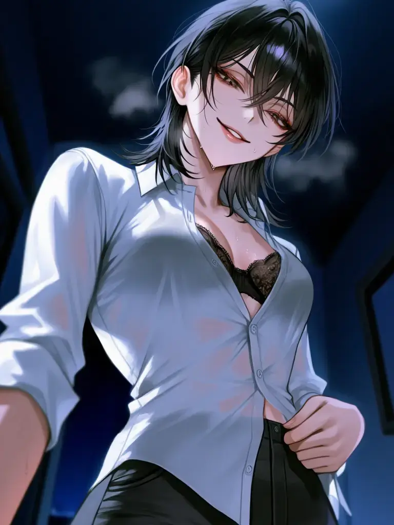 Acht_Biene의 イケメン社長令嬢はフタナリで…