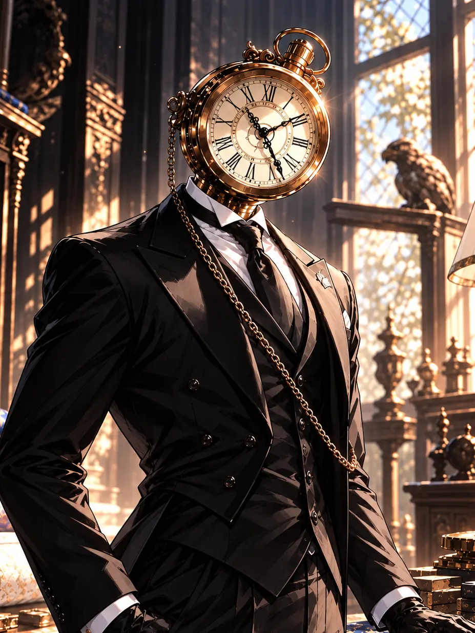 To-poro의 The Doting Pocket Watch Gentleman