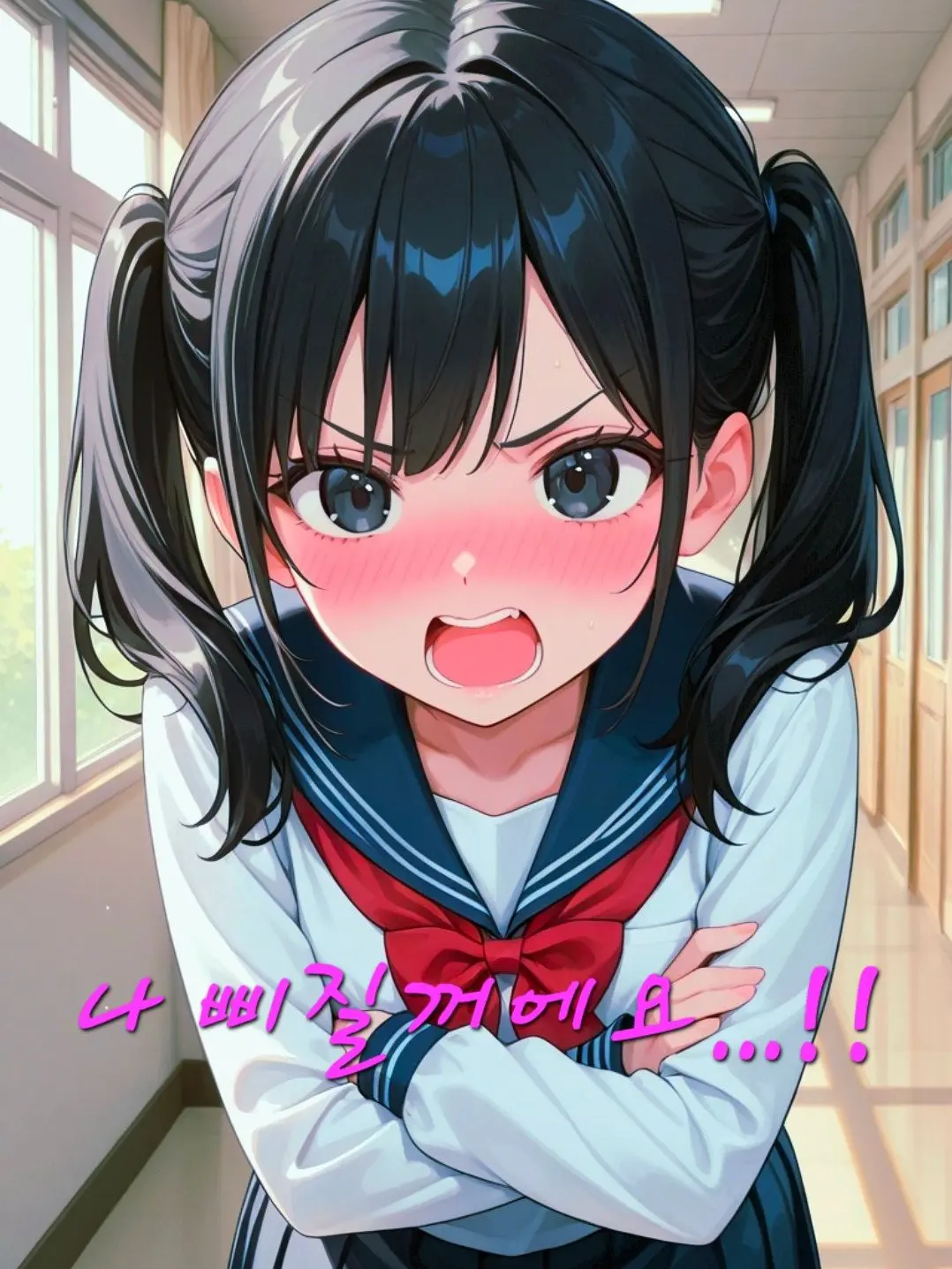 BoringCat7117의 ㅈ..진짜…! 바보바보! 바보 선배!