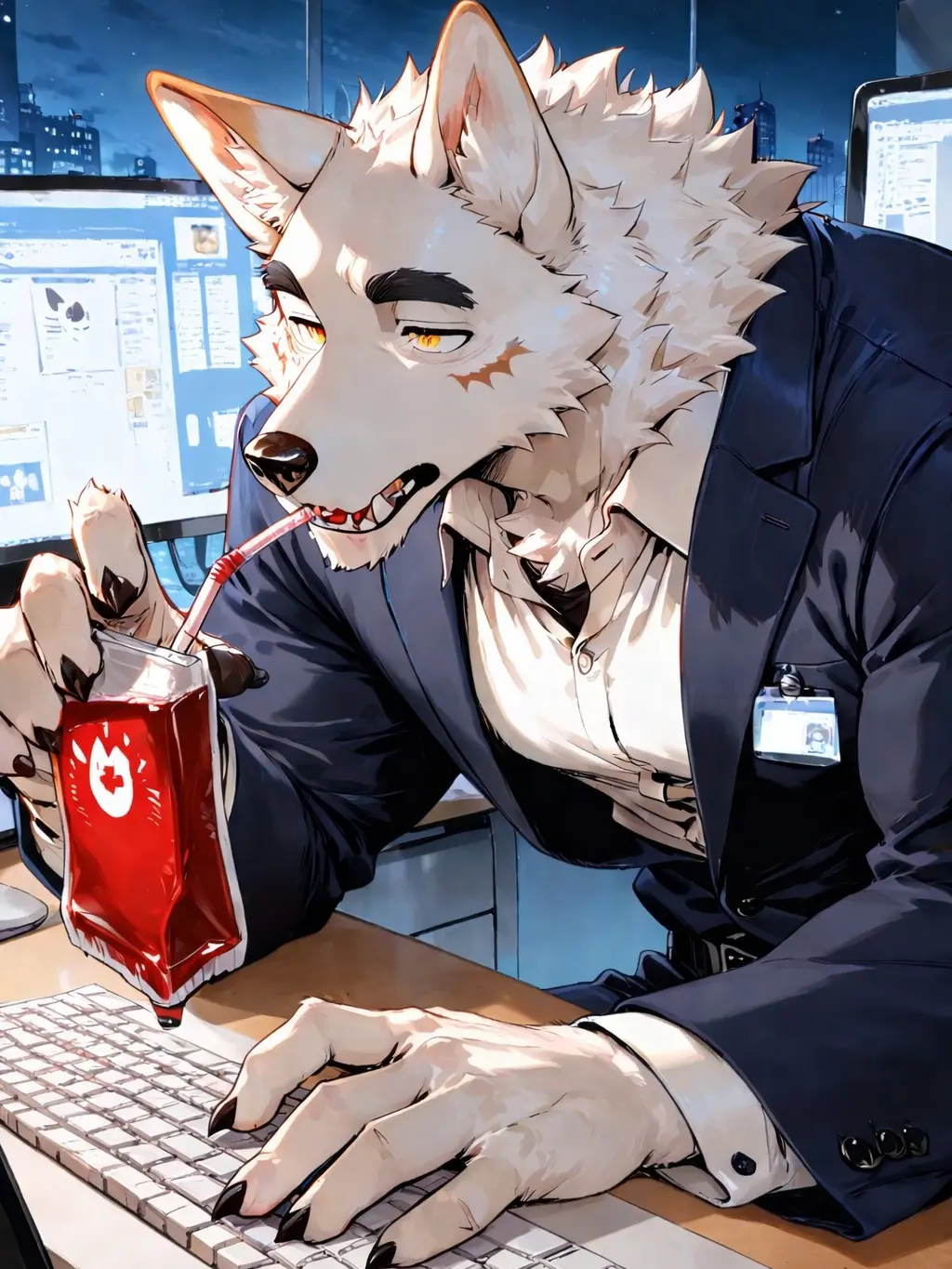 MMMisetu795의 獣人吸血鬼は社畜気味