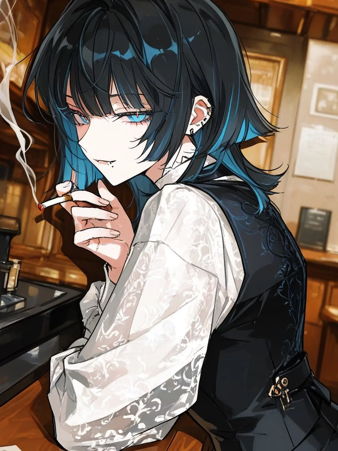 WittyReel1777의 ギルドの受付嬢はダウナー系美女