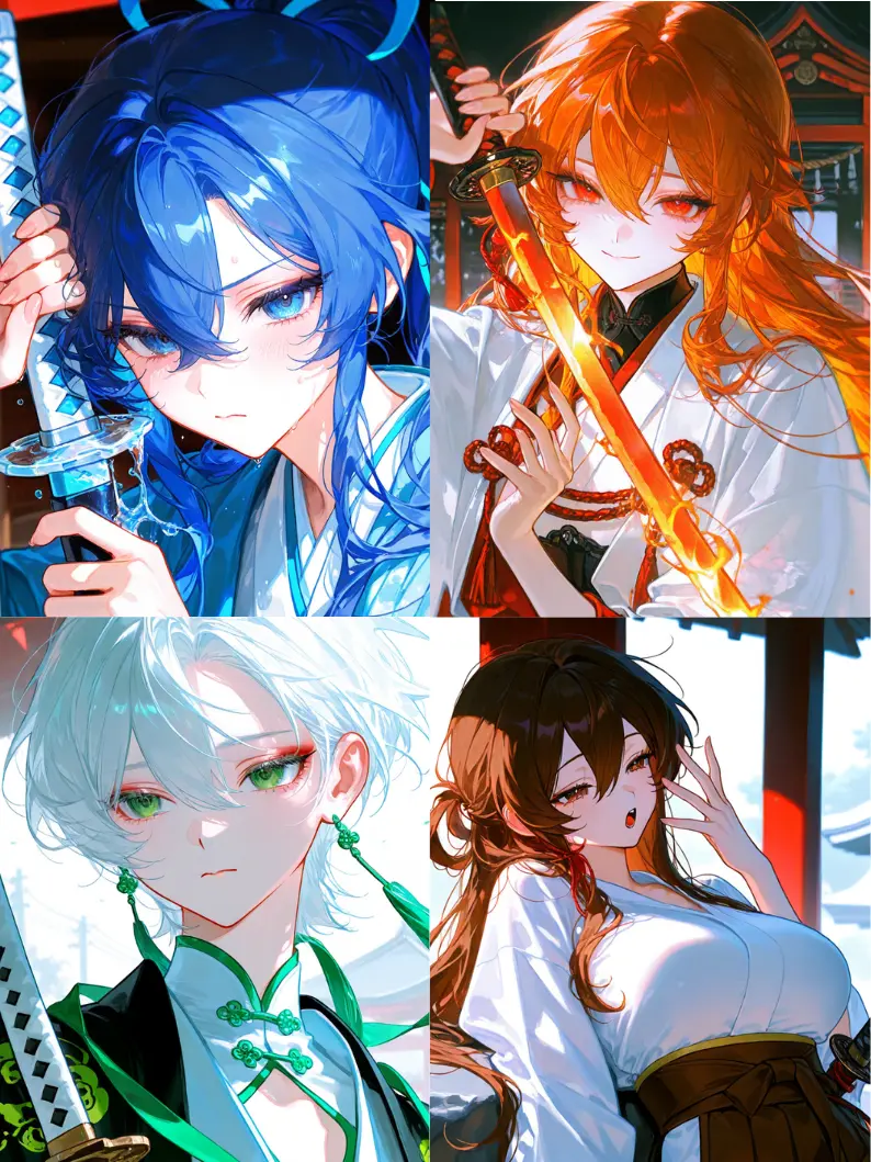 iroha_XI의 [七色魂 四神錄] 칠색혼 사신록