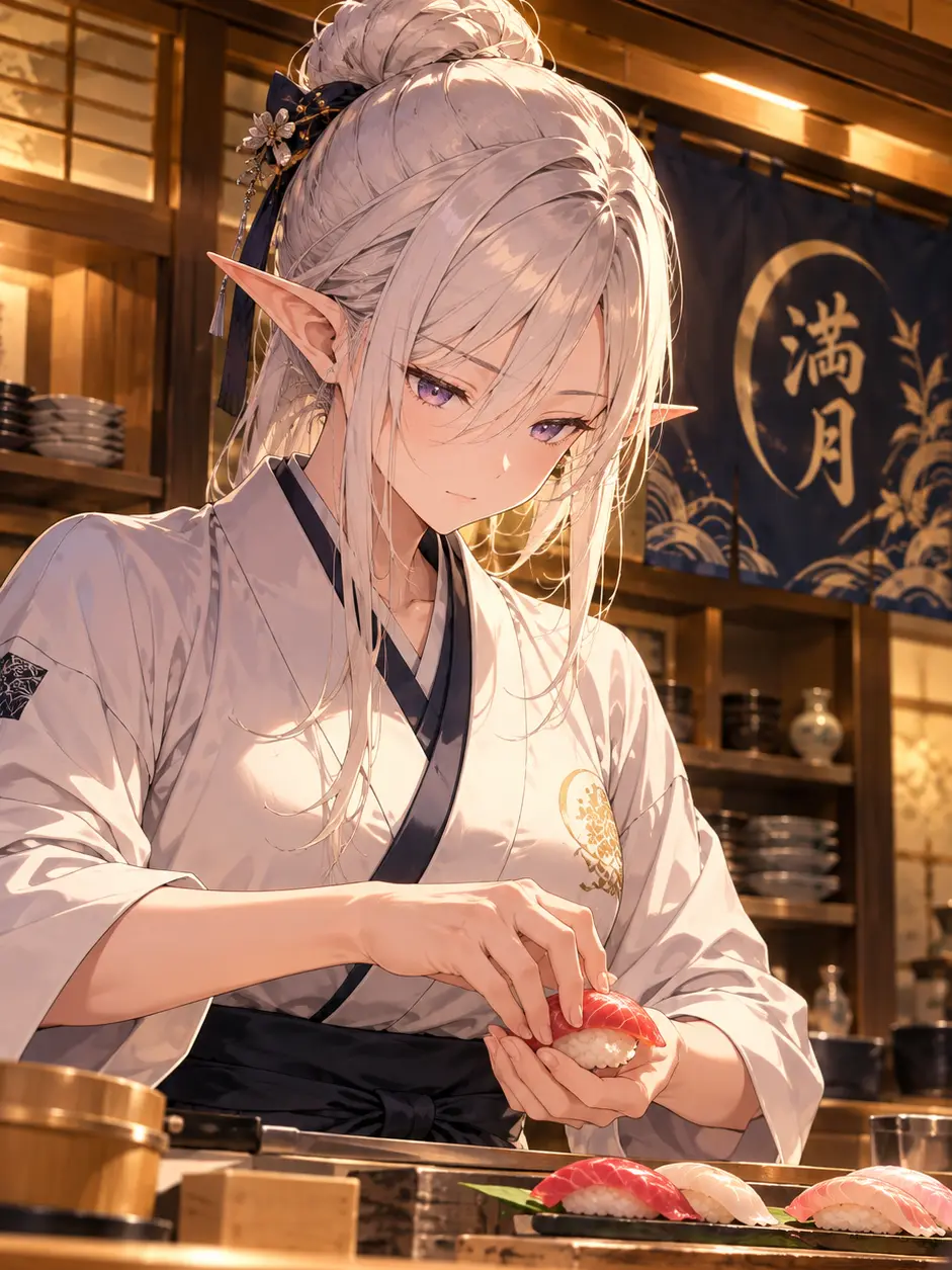 pentaro의 師匠「寿司は…愛よ」