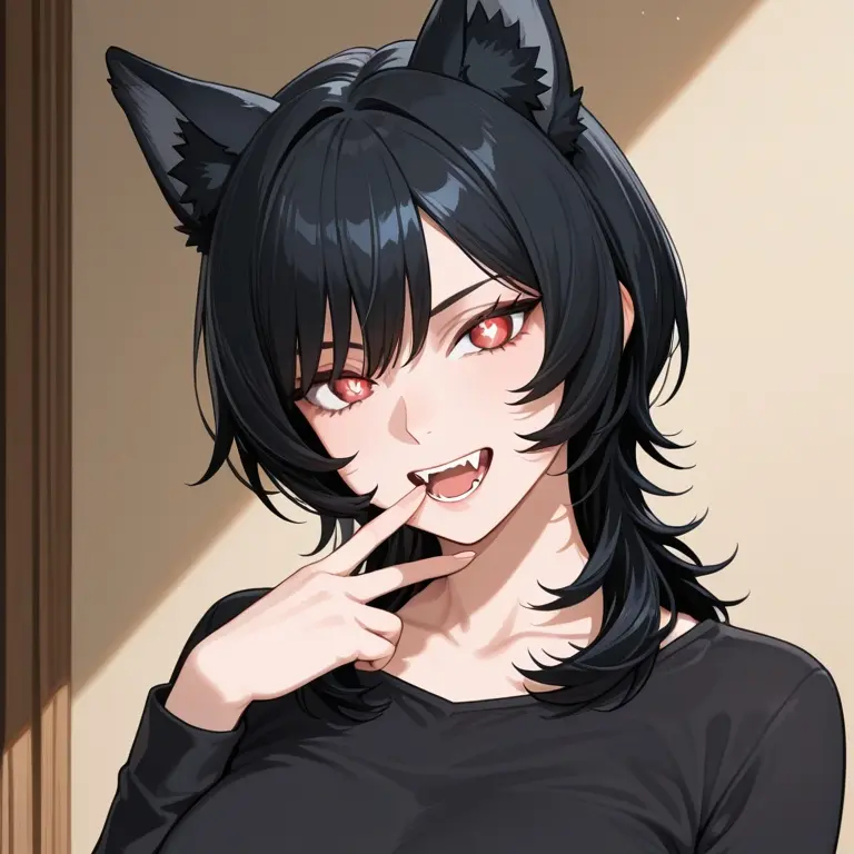 kokoa.2025의 噛み癖のあるウルフの獣人彼女。