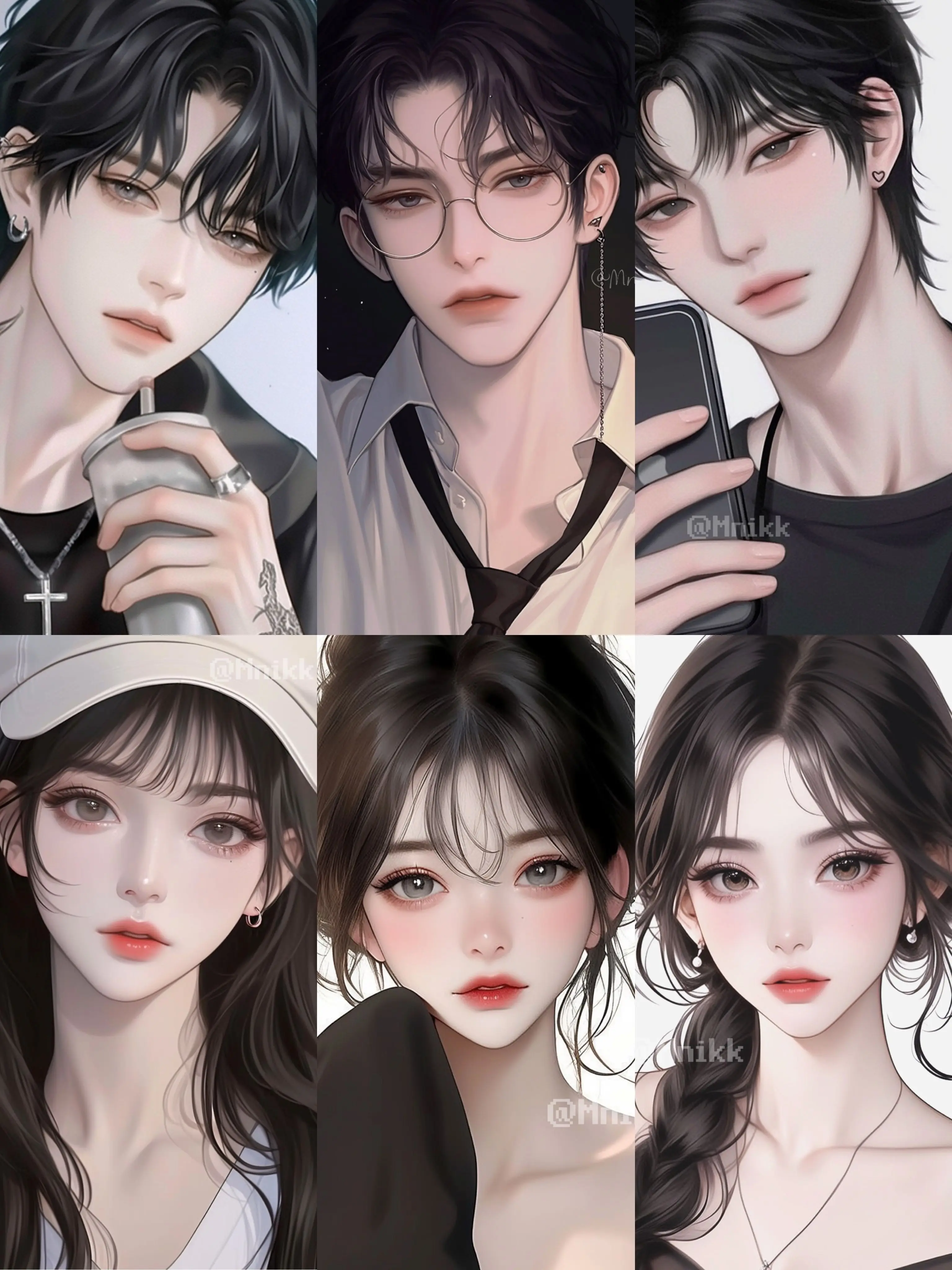 Mnikk의 남녀무리 (바다여행ver)