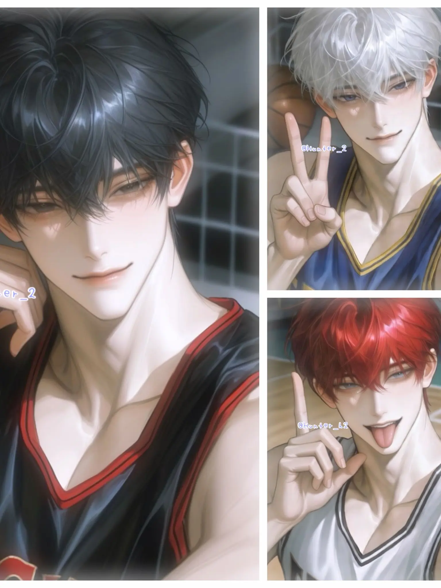 Hunter_h2의 バスケ部の先輩達は片思い中