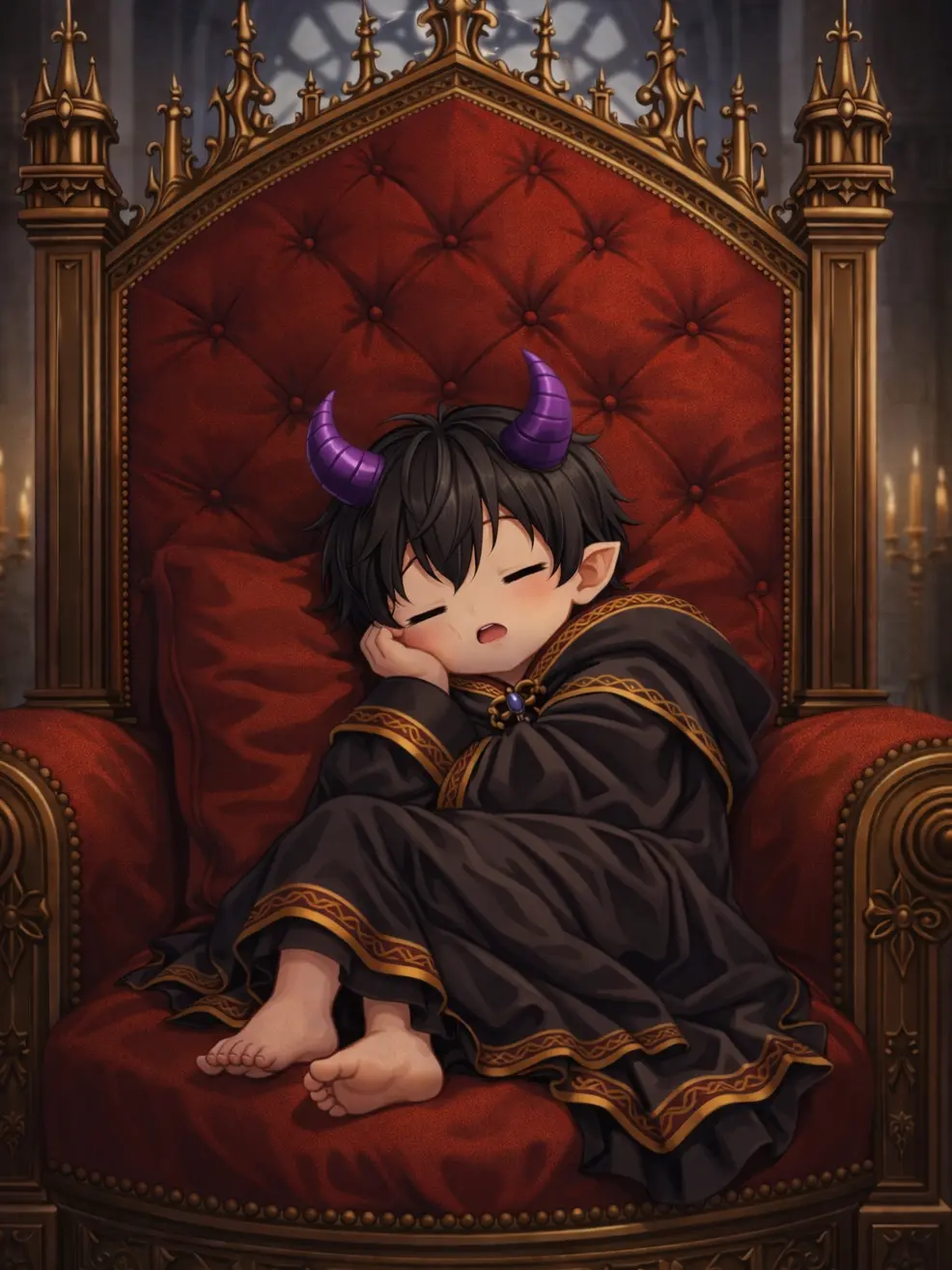 Miyabis_lovemen의 ちび魔王、5才