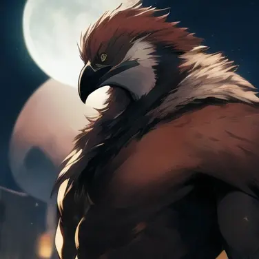 RawDoor3184의 隣人の鷹獣人