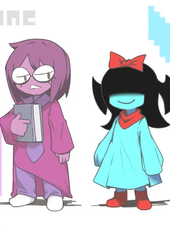 PureShock1807의 オーバーワールドにいる6人の花たち