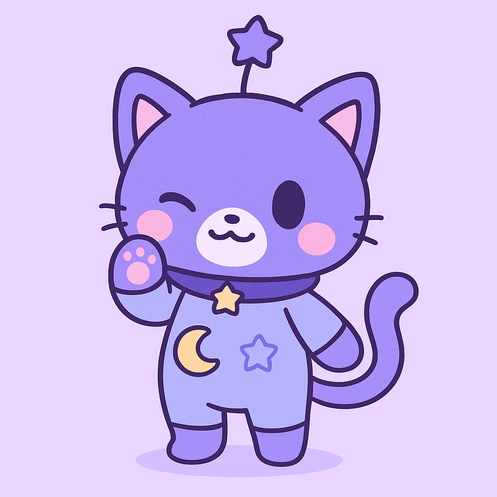 宇宙にゃん着衣着てる