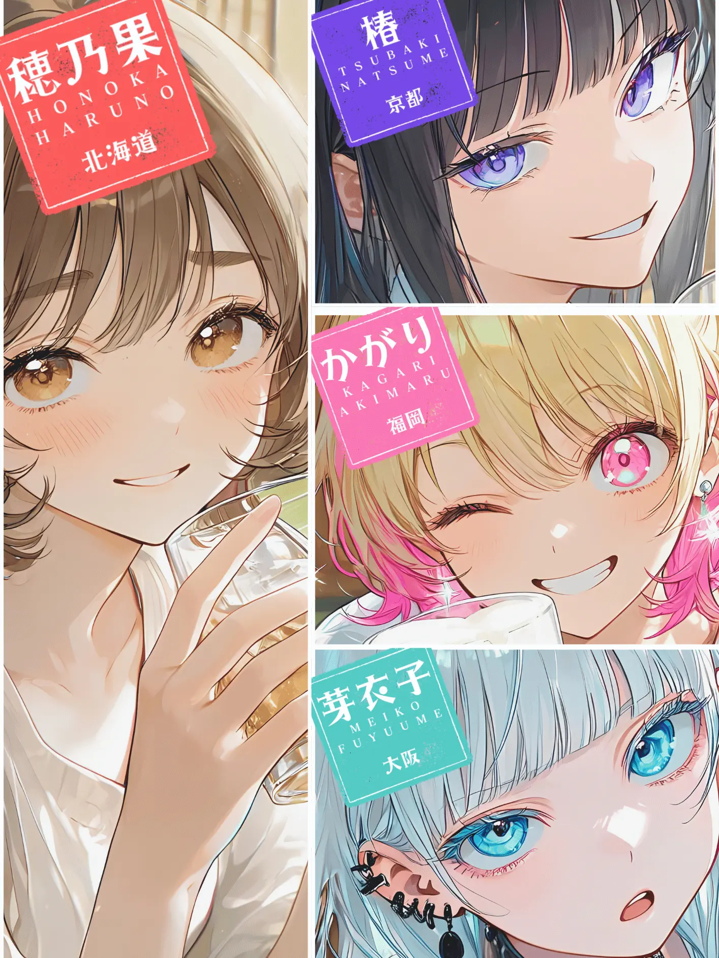 LeafyRack8479의 合コンで出会った4人のＪＤ