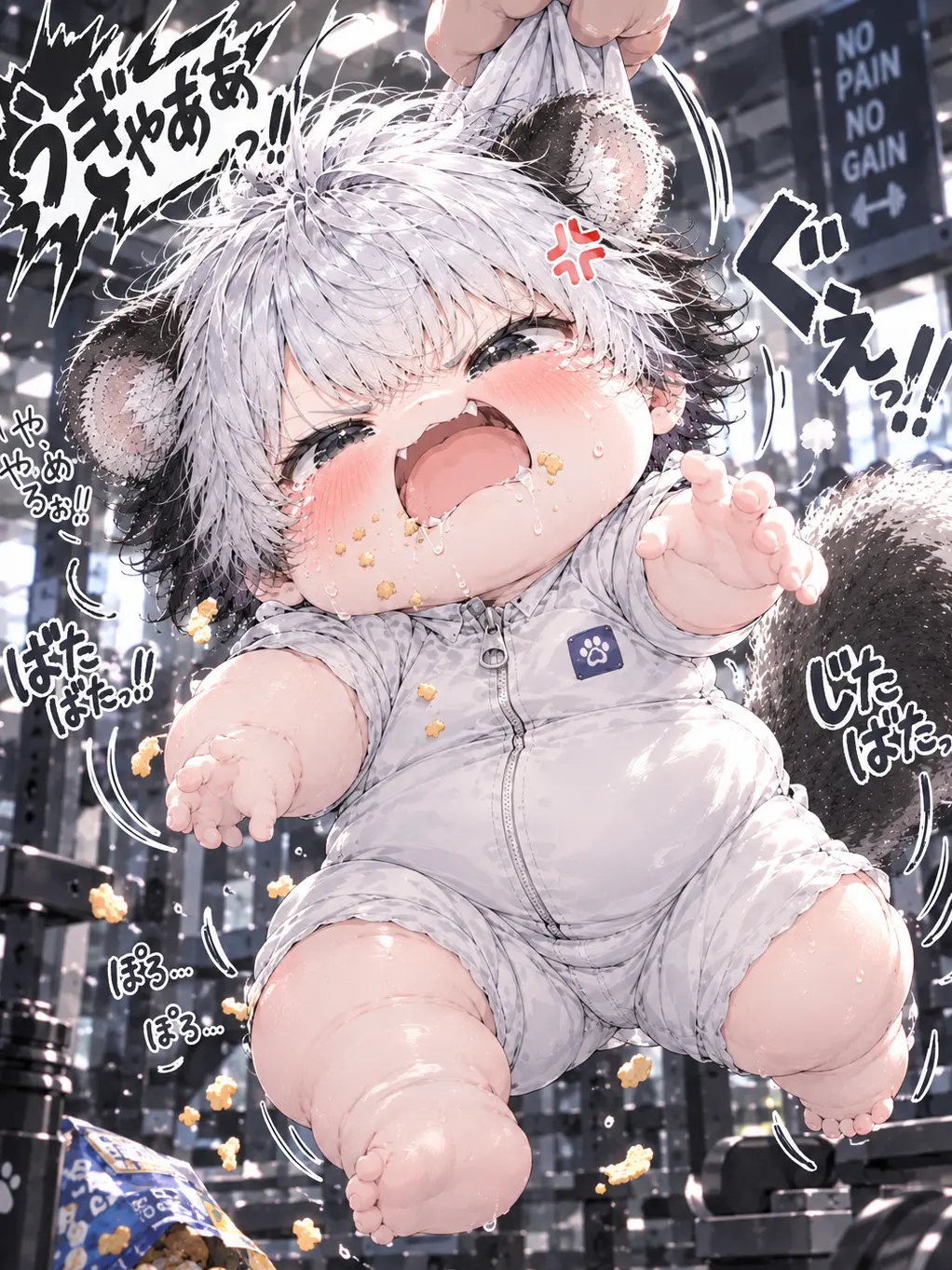Lancelottle의 ぼきゅ…ふとってないもん！