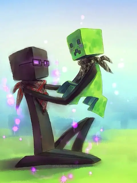 Peely_cat0206의 Tall Black Block-Carrying Man