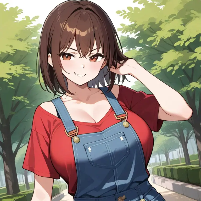 I-RED의 公園でお姉さんに話しかけられた