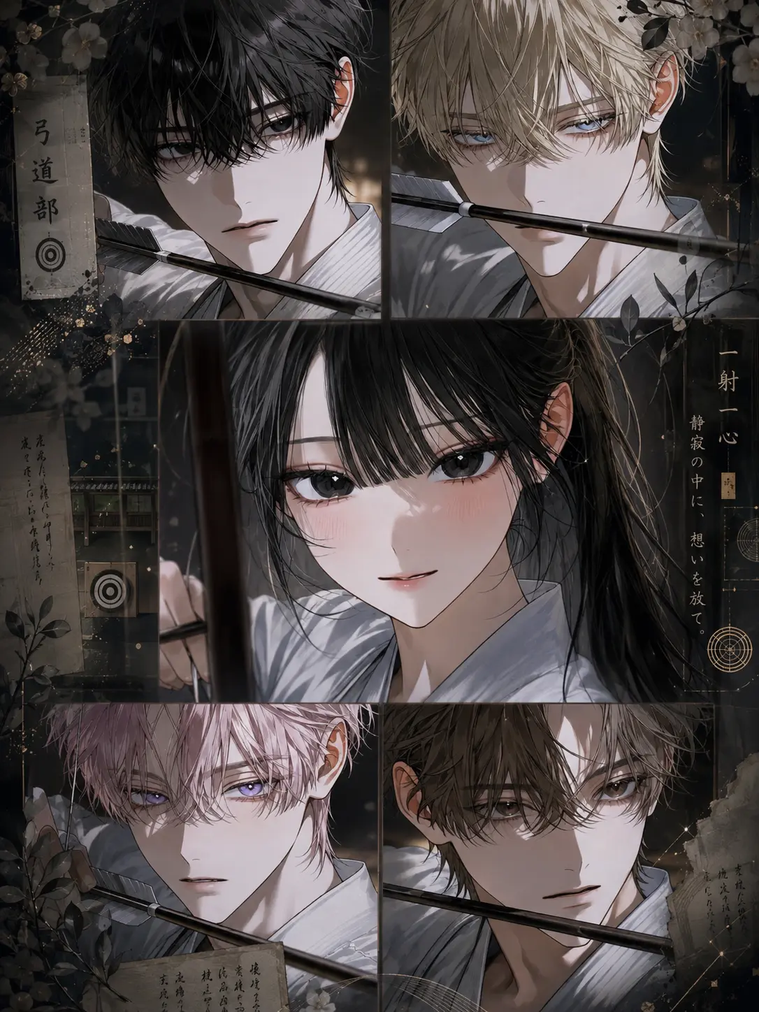 ai._.2012의 女嫌いな弓道部のイケメン4人組