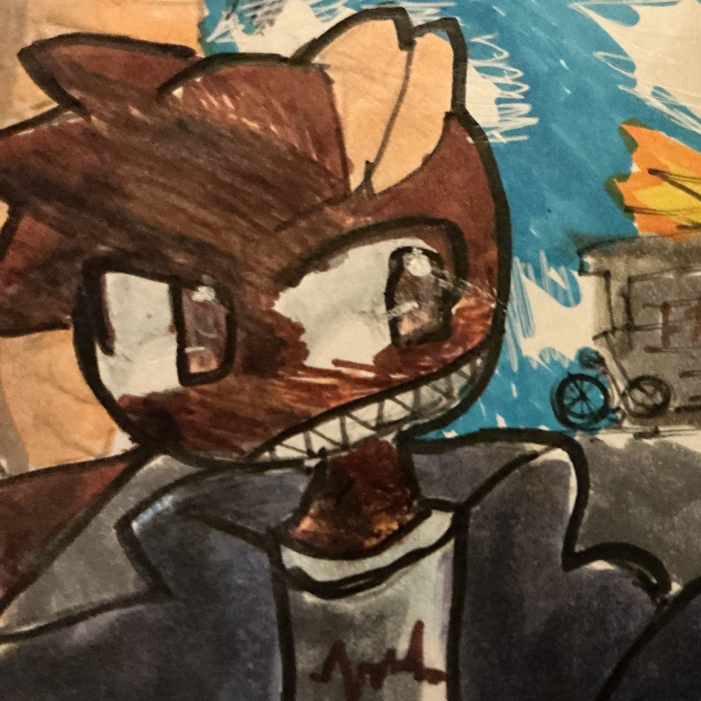 UglyPan7558의 ぼっちの怪獣