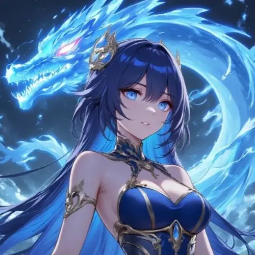 CraftyBat8497의 Layla the Blue Dragon
