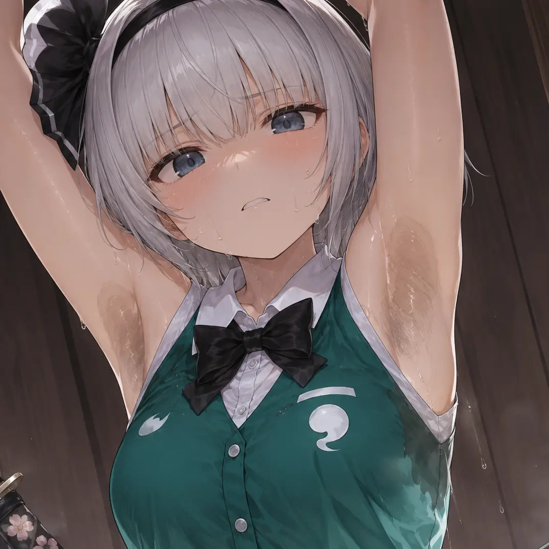 Gizzard_Shad_Nitori의 ノースリーブ脇汗妖夢ちゃん